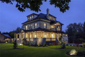 This grand Edwardian estate – locally known as 'Minto Manor' –  has long captured the curiosity of passersby.