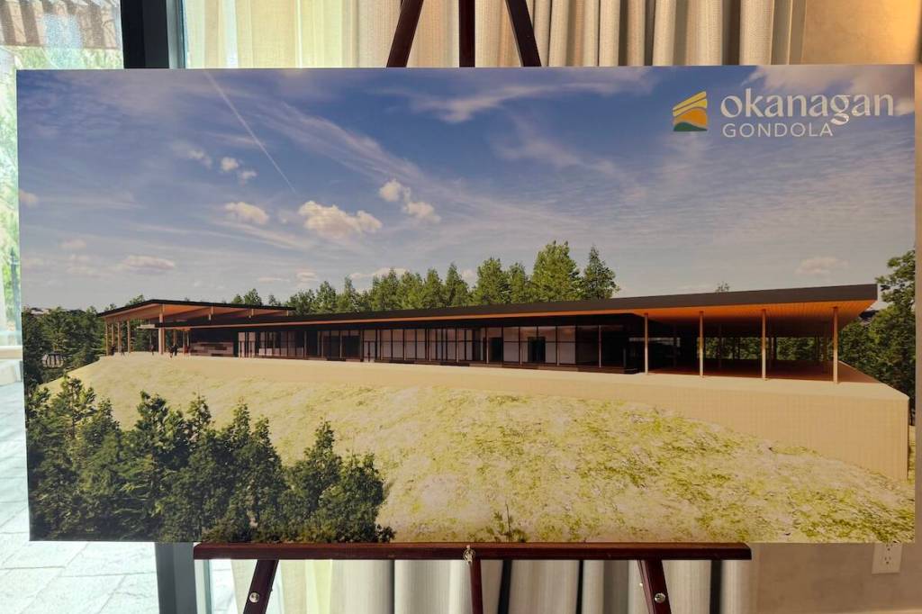 The Okanagan Gondola is expected to open in April 2027. (Brittany Webster/Black Press)